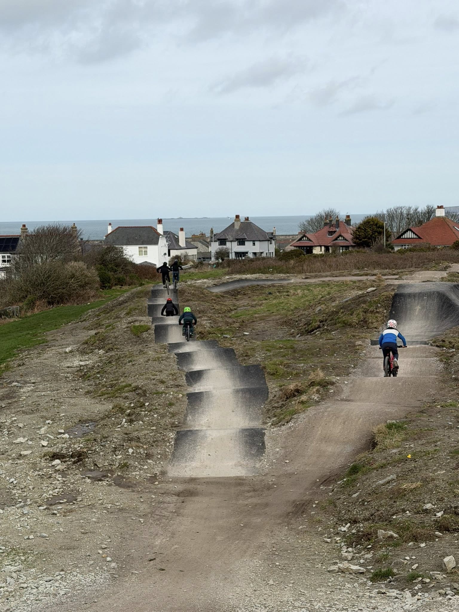 New Bike Track at Y Parc